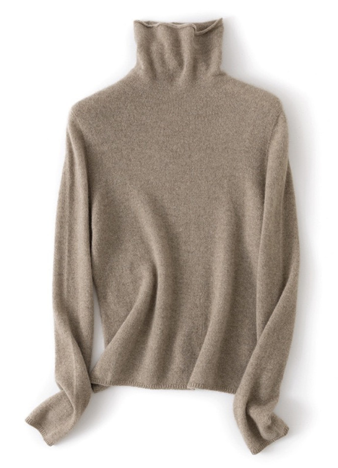 Pure Cashmere Turtle Neck Sweater